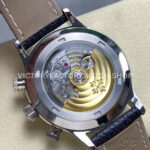 TW Factory Patek Philippe Pilot Travel Time Chronograph 5924G 42mm White Gold Arabic Numerals Blue Dial
