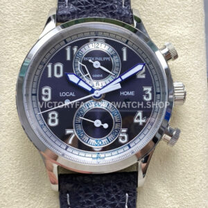 TW Factory Patek Philippe Pilot Travel Time Chronograph 5924G blue dial