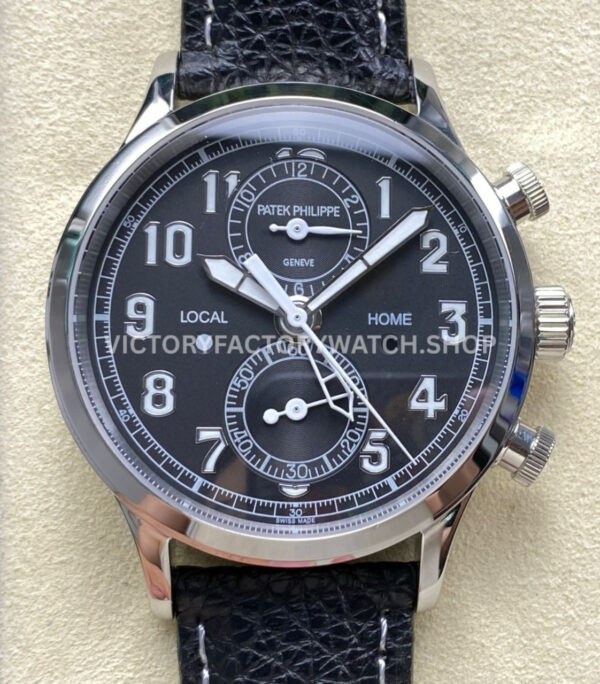 TW Factory Patek Philippe Pilot Travel Time Chronograph 5924G green dial white gold