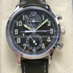 TW Factory Patek Philippe Pilot Travel Time Chronograph 5924G black dial
