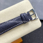 TW Factory Patek Philippe Pilot Travel Time Chronograph 5924G 42mm White Gold Arabic Numerals Blue Dial