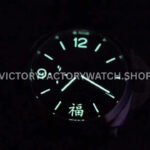 VS Factory Panerai Luminor 1950 3 Days Fu Pam00498 44mm Steel Leather Strap Black Dial