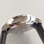 VS Factory Panerai Luminor 1950 3 Days GMT Pam00531 44mm Steel Leather Strap Black Dial