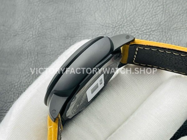 VS Factory Panerai Luminor 1950 3 Days GMT Pam01441 44mm Ceramic Leather Strap Black Dial