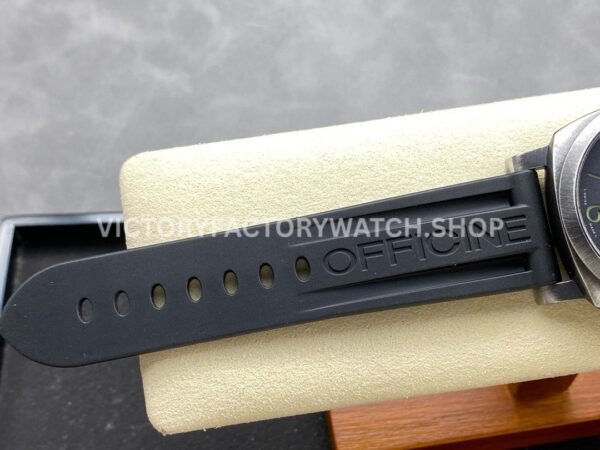 VS Factory Panerai Luminor 1950 Navy Seals Pam01412 44mm Steel Rubber Strap Grey Dial