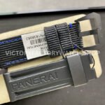 VS Factory Panerai Luminor Base GMT Pam01176 44mm Black Ceramic Black Canvas Strap Black Dial