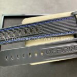 VS Factory Panerai Luminor Base GMT Pam01176 44mm Black Ceramic Black Canvas Strap Black Dial