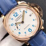 VS Factory Panerai Luminor Due PAM 00756 38mm Rose Gold Leather Strap Champagne Dial (2) VS Factory Panerai Luminor Due Pam00756 38mm Rose Gold Leather Strap Champagne Dial