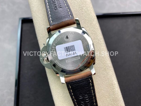 VS Factory Panerai Luminor Due Pam01046 42mm Steel Leather strap White Dial