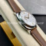 VS Factory Panerai Luminor Due Pam01046 42mm Steel Leather strap White Dial
