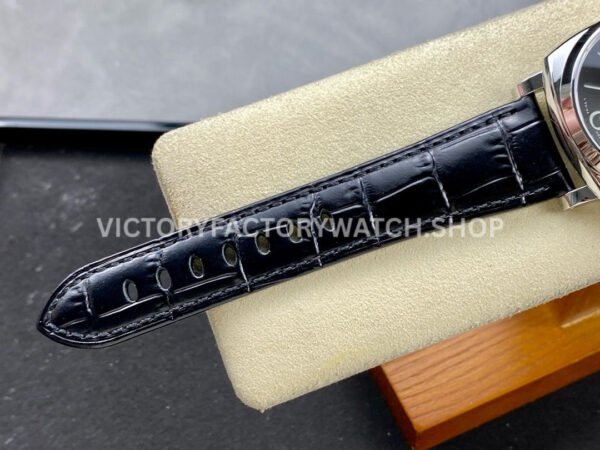 VS Factory Panerai Luminor Due Pam01250 42mm Steel Leather Strap Black Dial