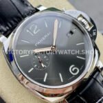 VS Factory Panerai Luminor Due Pam01250 42mm Steel Leather Strap Black Dial