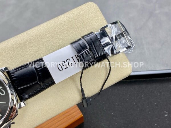 VS Factory Panerai Luminor Due Pam01250 42mm Steel Leather Strap Black Dial