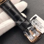 VS Factory Panerai Luminor Due Pam00908 38mm Rose Gold Black Leather Strap Black Dial