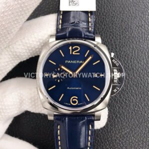 VS PAM00927 Panerai Luminor Due blue dial titanium
