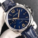 VS Factory Panerai Luminor Due PAM00927 42mm Titanium Leather Strap Blue Dial