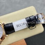 VS Factory Panerai Luminor Due Pam01336 42mm Rose Gold Leather Strap White Dial