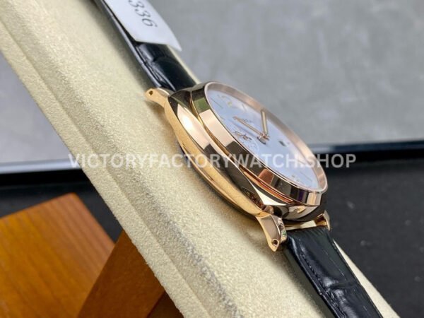 VS Factory Panerai Luminor Due Pam01336 42mm Rose Gold Leather Strap White Dial