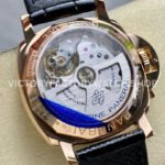 VS Factory Panerai Luminor Due Pam01336 42mm Rose Gold Leather Strap White Dial