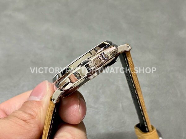 VS Factory Panerai Luminor Due Pam00904 42mm Steel Leather Strap Grey Dial