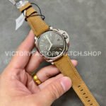 VS Factory Panerai Luminor Due Pam00904 42mm Steel Leather Strap Grey Dial