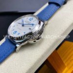 VS Factory Panerai Luminor Due Pam00906 42mm Steel Leather Strap White Dial