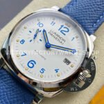 VS Factory Panerai Luminor Due Pam00906 42mm Steel Leather Strap White Dial
