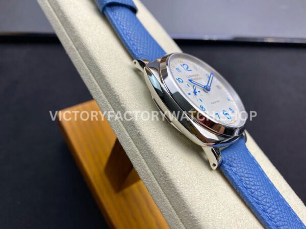 VS Factory Panerai Luminor Due Pam00906 42mm Steel Leather Strap White Dial