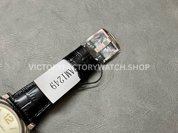 VS Factory Panerai Luminor Due Pam01249 42mm Steel Leather Strap Champagne Dial