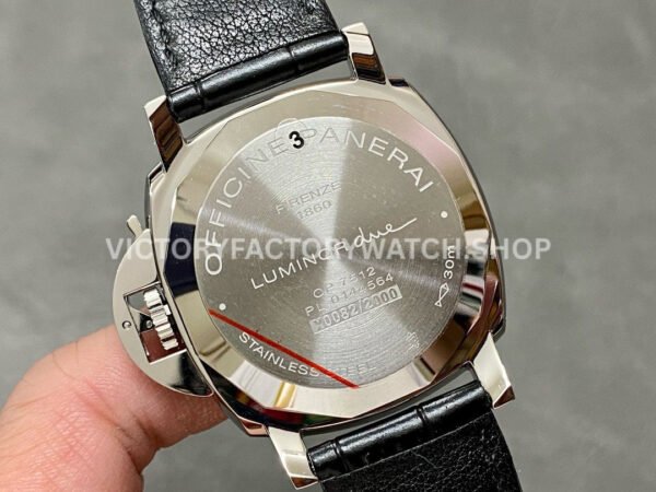VS Factory Panerai Luminor Due Pam01249 42mm Steel Leather Strap Champagne Dial