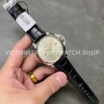 VS Factory Panerai Luminor Due Pam01249 42mm Steel Leather Strap Champagne Dial