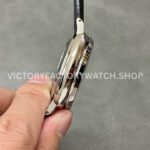 VS Factory Panerai Luminor Due Pam01249 42mm Steel Leather Strap Champagne Dial