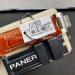 VS Factory Panerai Luminor GMT Pam00088 44mm Steel Leather Strap Black Dial