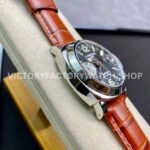 VS Factory Panerai Luminor GMT Pam00088 44mm Steel Leather Strap Black Dial