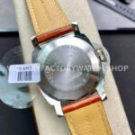 VS Factory Panerai Luminor GMT Pam00088 44mm Steel Leather Strap Black Dial