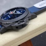VS Factory Panerai Luminor Luna Rossa Pam01529 44mm Carbon Fiber Rubber Strap Blue Dial