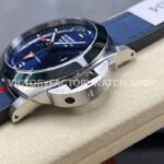 VS Factory Panerai Luminor Luna Rossa Pam01404 40mm Steel Rubber Strap Blue Dial