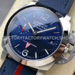 VS Factory Panerai Luminor Luna Rossa Pam01404 40mm Steel Rubber Strap Blue Dial