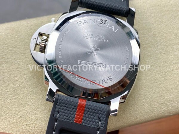 VS Factory Panerai Luminor Luna Rossa Pam1381 42mm Steel Rubber Strap White Dial