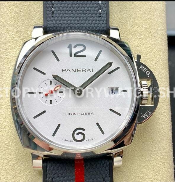 VS PAM1381 Panerai Luna Rossa white dial 42mm