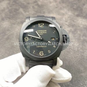 VS PAM00438 Panerai GMT black ceramic black dial