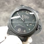 VS Factory Panerai Luminor Marina 1950 3 Days GMT Pam00438 44mm Full Black Ceramic Black Dial