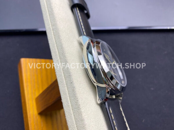 VS Factory Panerai Luminor Marina 1950 3 Days Pam00359 44mm Steel Leather Strap Black Dial