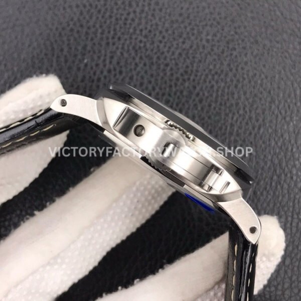 VS Factory Panerai Luminor Marina 1950 3 Days Pam01312 44mm Steel Leather Strap Black Dial