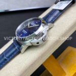 VS Factory Panerai Luminor Marina 1950 3 Days Pam01393 42mm Steel Leather strap Blue Dial