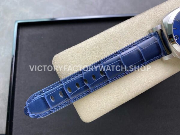 VS Factory Panerai Luminor Marina 1950 3 Days Pam01393 42mm Steel Leather strap Blue Dial