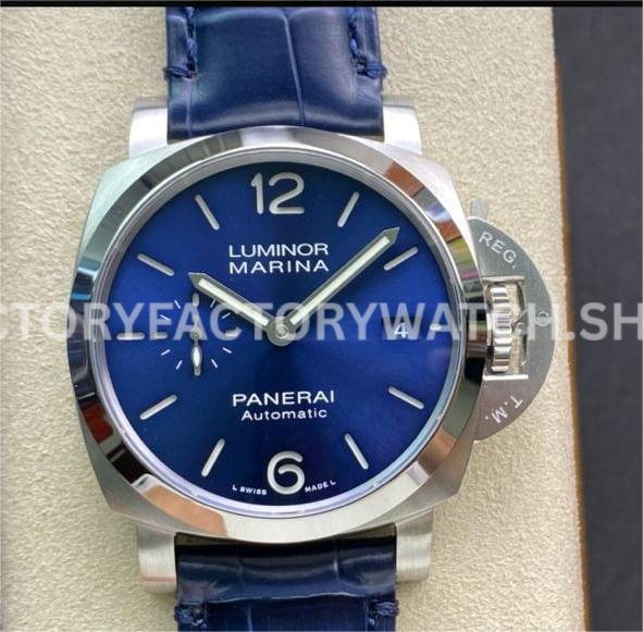 VS PAM01393 Panerai Luminor Marina blue dial 42mm