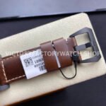 VS Factory Panerai Luminor Marina 1950 3 Days Pam00661 44mm Carbon Fiber Leather Strap Black Dial