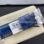 VS Factory Panerai Luminor Marina Pam01313 44mm Steel Leather Strap Blue Dial