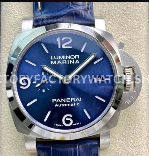 VS PAM01313 Panerai Luminor Marina blue dial steel
